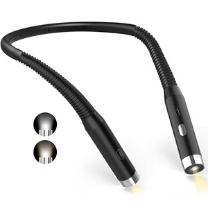 China Wholesaler Portable Usb Rechargeable Wireless Neck Lights Eye Care Led Book Reading Lamps
