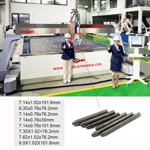 Waterjet Cutting Machine Mixing Tube 7.14*0.89*76.2 7.14*1.02*76.2 Waterjet Cutting Abrasive Nozzle