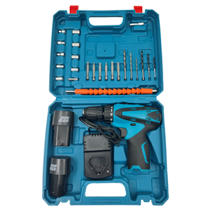 Factory Price High Quality 12V Electric Hand Drill Rechargeable Cordless Mini Drill Keyless Chuck OEM Screwdriver 24N.M Torque