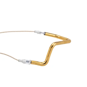 230V 1050W 3D Contoured Tube Infrared Lamp for Automobile Industry Plastic Welding Heating