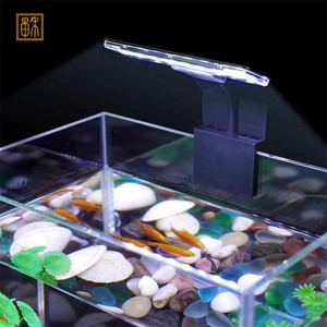 Zaohetian 6W 10W 15W Small Fish Tank Led Aquarium Clip Lamp Blue White Led Aquarium Light Cheaper Fish Tank Lamp