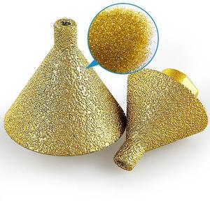 M14 Vacuum Brazed Chamfer Drill Bits Countersink Drill Bit Hole Coring Enlarging Trimming Tool For Granite Marble Tile Porcelain