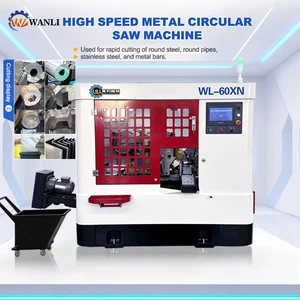 Manufacturer Direct Sale High Speed Metal Circular Saw Machine Stainless Steel Pipe and Round Steel Cutting Machine