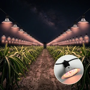 E27 18W Full Spectrum LED Grow Light Sunlike Bulb for Plants Flower Greenhouse Tent Hydroponic