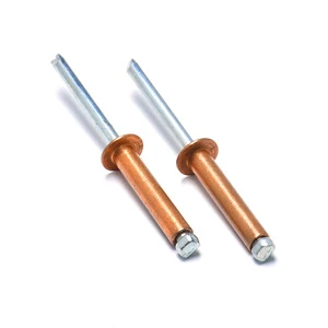 Factory Direct Rivet Manufacturer 4.8mm 4mm 3mm Aluminium Blind Rivet Red Copper Pop Rivets