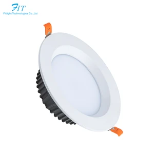 Aluminum Housing CE RoHS Approved Round Fixed Recessed Dimmable Ceiling Led Cob Downlight