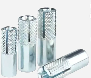 M6 M8 M10 M12 M16 Zinc Galvanized Steel Drop-in Anchor Bolt Fastener Heavy Industry Expansion Anchor for Concrete Anchors