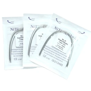 China Hot Dental Orthodontic Niti Super Elastic Arch Wires Ovoid 016