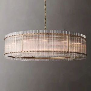 American Modern Luxury LED E26 Ceiling Chandelier Pendant Light Adjustable Height Dimmable 3-Year Warranty Ra90 360 Living