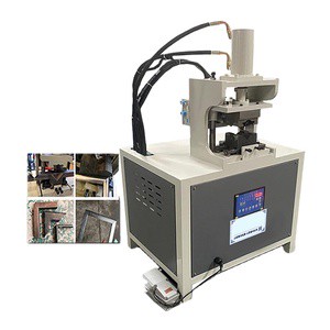 New Hydraulic Angle Cutter 90 Degree Steel Pipe Hole Cutting Machine Square Tube Notching Punching Machine Engine