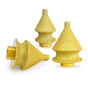 Multi Functional Vacuum Brazed 50mm Diamond Chamfering Bit for Stones Granite Marble and Tiles Wet and Dry Drilling