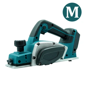 18V Brushless Woodworking Planer Machine 82mm Portable Electric Hand Planer for Wood Surface Planing