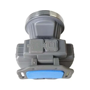 Portable IP65 Waterproof Rechargeable LED Headlamp Outdoor Work Camping Running Torch Headlight with Hat Clip Light