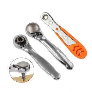 Mini Quick Release Ratchet Wrench Set Dual Direction Torsion Rotation 2 in 1 Tool for Mechanical Repair and Maintenance