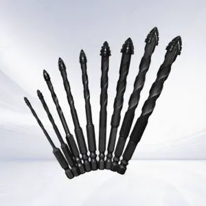3-16mm Tungsten Cobalt Hard Alloy Core Four Slot Serrated Cross Drill Bit Model JCSZ-002 Customized By Chinese Factory