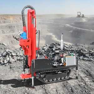 Custom Built Down the Hole Drilling Machine with Powerful diesel Gasoline Engine Dth Rock Drilling Rig for Mine Blasting Mining