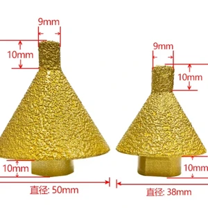 Diamond Milling Cone Chamfer Bit