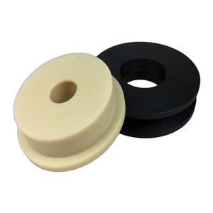 Hot Sale Flanged Plastic Sleeve Bearing Bushing with Threaded Nylon Pom Peek Bush