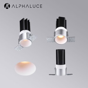 Architectural Trimless 7W 10W 13W Recessed LED Downlight For Gallery Hotel Retail Ceiling Lighting