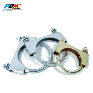 OEM Zinc Plated White Blue Yellow or Plain U Bolted Tension Clamp Bolts U-shaped square Clamp or Custom 3/8