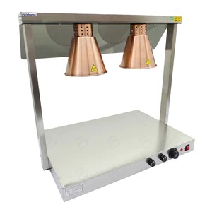 Commercial Catering Equipment Food Heating Lamp Stainless Steel Electric Food Warming Tray