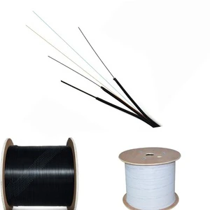 2 4 Core fiber optic Wire 1km Price 3 Cores FTTH Outdoor Drop Wire fiber Optical Cable Cheap