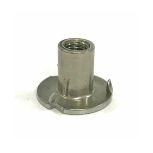 M6 M8 M10 Stainless Steel B8 B8M B8T A453 GR660 A286 3 Claw 3 Prong 4 Claw 4 Prong Furniture Tee Nuts With Pronge DIN1624