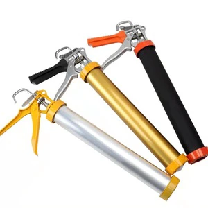 High Quality 600 mL Manual Sausage Pack Caulking Gun with Needle Industrial Grade Silicone Sealant Tool