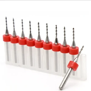 Alloy Drill Bits for CNC PCB Automobile Making Customizable Services 0.10mm-6.5mm Diameter