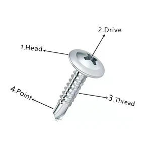 Thruss Head Self Tapping Screws with a Compeetitive Price and for Global Market