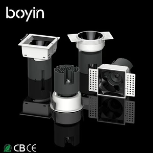 2026 Factory Price 8/10/12/15/18w 75mm IP20 SKD Down Downlight Spot Lights Mini Anti Glare Led Ceiling Light Recessed Downlights
