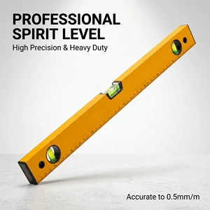 50cm Sale Cheap High Level Mini Measuring Instruments Strong Magnetic Aluminum Alloy Spirit Level +/-10mm Accuracy 0-5m Range