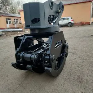 Hydraulic Excavator Accessory Grab Saw Grapple Forest Cutting Chainsaw Machine Construction Machinery Part