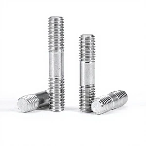 Grade AEngth Double-Headed Stud Bolts Industrial Grade Stainless Steel M3-M16