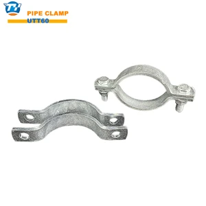 Hot Sale UTT60 Galvanized Carbon Steel Pipe Bracket Clamp for Listed High-Strength Seismic Clamp OEM for Building Construction