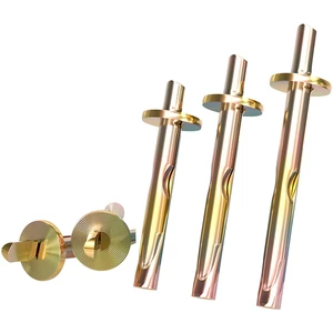 Carbon Steel Zinc Plated Drop-In Hammer-in Concrete Wall Anchors Quick Drive-in Removable Expansion Bolts for Cement Wall