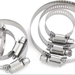 Hot Sales Adjustable Size Stainless Steel Pipe Clamp Clips for Pipe Auto Fastener Clip