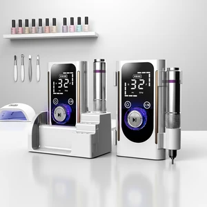 Professional Portable Rechargeable 45000RPM Nail Drill Machine Electric E-File For Acrylic Gel Nails E-commerce Company Favor