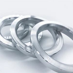 New Aluminum Silver Wheel Hub Spacers Hub Centric Spigot Rings 106-84.1mm Universal Fit Retrofit/Upgrade