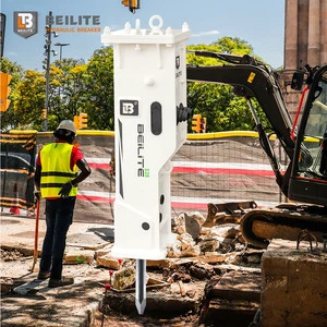Beilite Taizhou 22 Years Factory Drilling Machines Excavator Box Type Hydraulic Breaker Hammer Rock Breaker Hammer 1.5-3.5t Pump