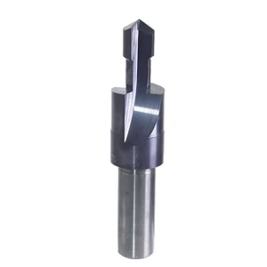Custom Carbide Drill Bit with Back Chamfer for Steel Hole Machining