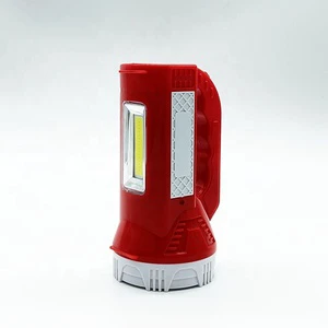 LED Ultra Super Searchlight Emergency Torch Flashlight With COB Light
