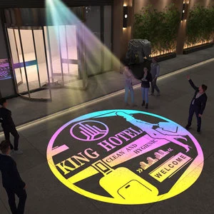 80W HD&Bright Dynamic Gobo LED Logo Lamp for Outdoor Commercial Advertising IP67 Waterproof Factory Direct Selling