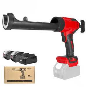 Industrial-grade Cordless Electric Caulking Gun For Sealing Glass, Battery-powered, Digital Display For Soft And Hard Sealants
