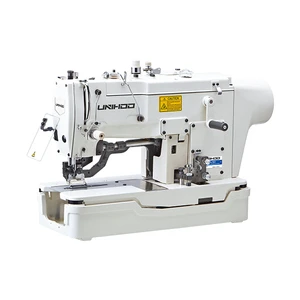High-Speed Direct Drive 781 Industrial Straight Button Hole Sewing Machine Single Iron Metal For Garments Apparel Machinery