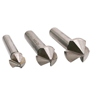 90 Degree Carbide 3 Flutes Chamfering Cutter End Mill Tool Countersink Drill Bit CNC ODM 6.3/8.3/10.4/12.4/14/16.5/18/20.5MM