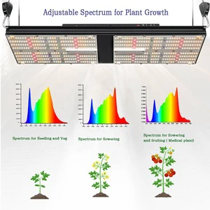 Luce Per La Crescita Delle Piante Professional Effects Emerson 240w Lm301h Uv Ir Full Spectrum Led Grow Light