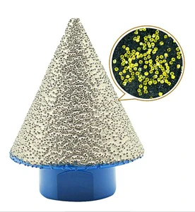 PEX M14 2-35mm Diamond Beveling Chamfer Bit Grinding Wheel Milling Beveling Drill Bit for Ceramic Tiles Chamfer Bits