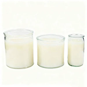 Heat Resistant Durable Memorial Candle Glass Grave Candle Glass Cemetery Candle Glass for Cemetery and Memorial Use