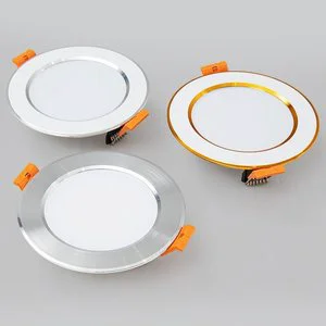 LED Indoor Lighting Round Embedded SMD Ultra-thin 5W7W12W20W24W30W Ceiling Lamp Downlight Spotlight